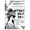 Picture of Sizzix Studio Διάφανες Σφραγίδες και Στένσιλ Της Cat Kerr - Feed your Soul, 14τεμ.