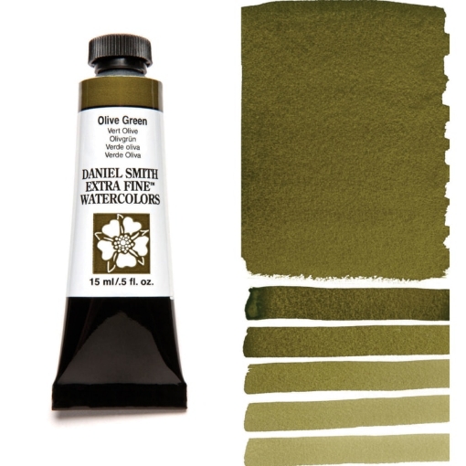 Picture of Daniel Smith Extra Fine Tubes Χρώμα Ακουαρέλας Σωληνάριο - Olive Green