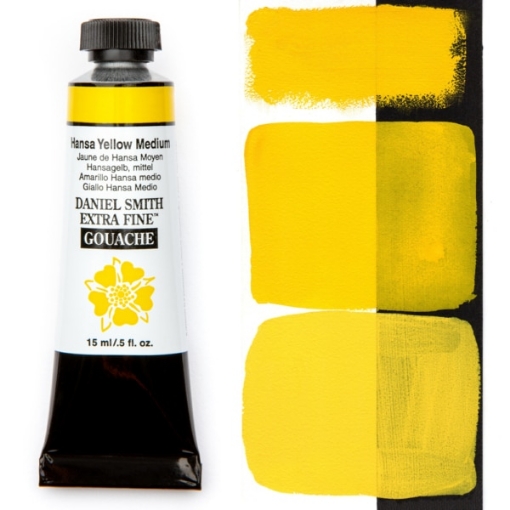 Picture of Daniel Smith Extra Fine Gouache 15ml - Hansa Yellow Medium