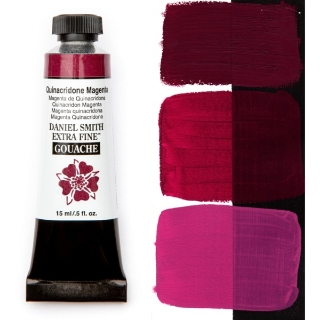 Picture of Daniel Smith Extra Fine Gouache 15ml - Quinacridone Magenta