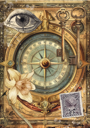 Picture of Ciao Bella Ριζόχαρτο Mixed A5 - Cabinet of Curiosities, 8τεμ.  