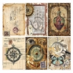 Picture of Ciao Bella Vellum Pad  6" x 6" - Cabinet of Curiosities   