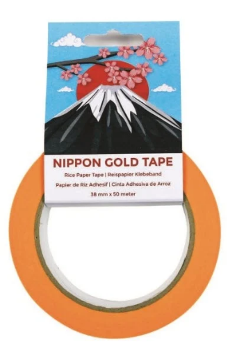 Picture of Nippon Gold Masking Tape 38mm x 50m – Ταινία Μασκαρίσματος για Ζωγραφική
