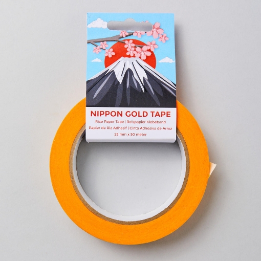 Picture of Nippon Gold Masking Tape 25mm x 50m – Χαρτοταινία Μασκαρίσματος για Ζωγραφική