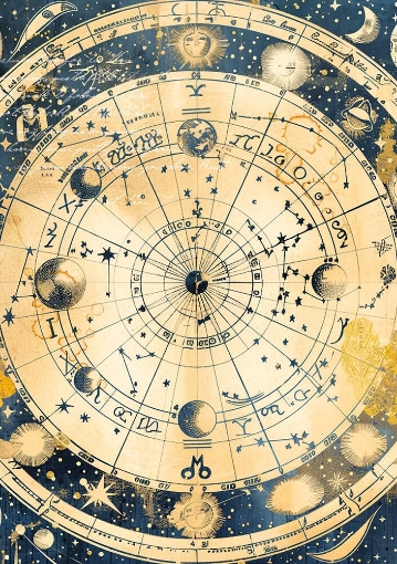 Picture of Ciao Bella Ριζόχαρτο Mixed A5 - Celestial, 8τεμ.