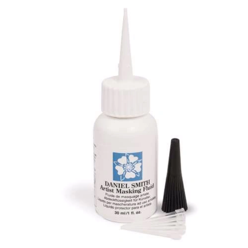 Picture of Daniel Smith Artist Masking Fluid | Υγρή Μάσκα Ζωγραφικής με 5 Aκροφύσια Ακριβείας, 30ml