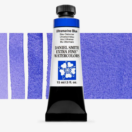 Picture of Daniel Smith Extra Fine Watercolor Tube | Χρώμα Ακουαρέλας σε Σωληνάριο – Ultramarine Blue