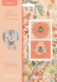 Picture of Crafter's Companion Μήτρες Κοπής - Nature's Garden - Flora & Fauna, Bugs, 8τεμ.    