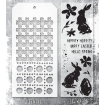 Picture of Stampers Anonymous Tim Holtz Σετ με Σφραγίδες και Στένσιλ - Spring Shadows, 14τεμ.   