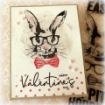 Picture of Tim Holtz Σετ Σφραγίδες & Στένσιλ – Hipster Bunny Easter, 6τεμ. 