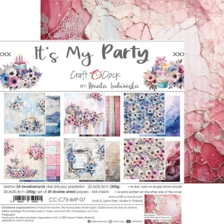 Picture of Craft O'Clock Συλλογή Χαρτιών Scrapbooking 8" x 8" - It's My Party  