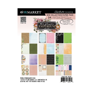 Picture of 49 & Market Collection Pack Συλλογή Χαρτιών Scrapbooking Διπλής Όψης 6'' x 8" - The Flower Emporium