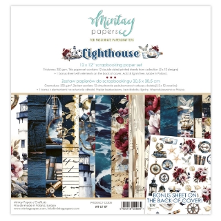 Picture of Mintay Papers Συλλογή Scrapbooking Διπλής Όψης 12'' X 12" - Lighthouse 