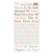 Picture of Mintay Papers Αυτοκόλλητα - Music Garden, Words, 67τεμ. 