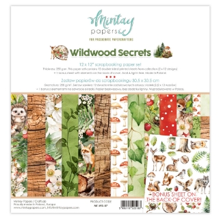 Picture of Mintay Papers Συλλογή Scrapbooking Διπλής Όψης 12'' X 12" - Wildwood Secrets  