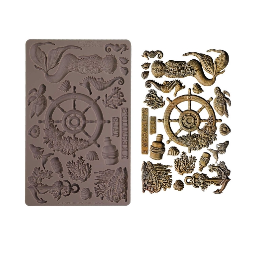 Picture of Prima Marketing Mould - Καλούπι Σιλικόνης 5" x 8",  A Mermaid’s Tale 