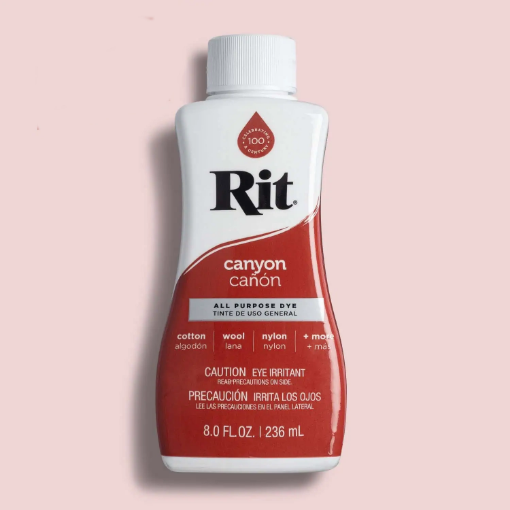 Picture of Rit All-Purpose Liquid Dye | Βαφή Υφάσματος για Φυσικές Ίνες 236ml – Canyon