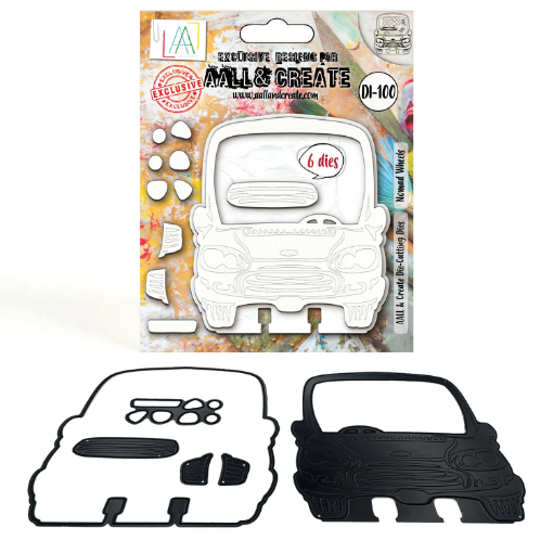 Picture of Aall & Create MemoryDex Σετ με Μήτρες Κοπής - Nomad Wheels, 6τεμ.