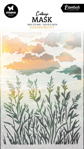Picture of Studio Light Essentials Collage Mask Στένσιλ 6" x 8" - Nr. 364 Summer Beauty