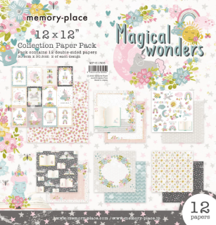 Picture of Memory Place Kawaii Χαρτιά Scrapbooking Διπλής Όψης 12''x12'' - Magical Wonders