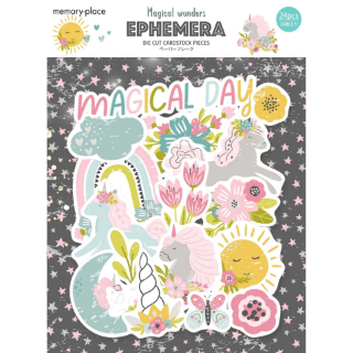 Picture of Memory Place Kawaii Διακοσμητικά Εφήμερα - Magical Wonders, 24τεμ.