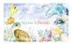 Picture of Asuka Studio Kawaii Κάρτες Journaling - Welcome to Paradise, 20τεμ.