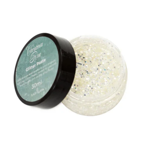 Picture of Crafter's Companion Glitter Paste Πάστα Διαμόρφωσης - Christmas Rose, Snowfall
