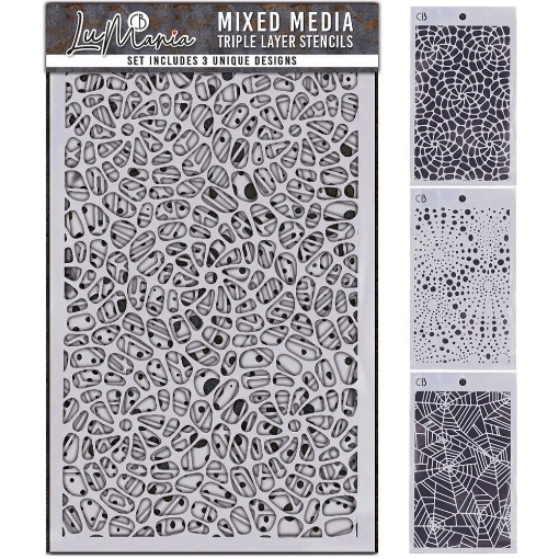 Picture of Ciao Bella Σετ με Στένσιλ - Mix Triple Layer Set #004, 3τεμ. 