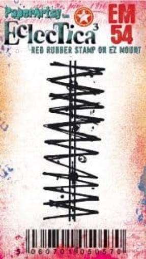 Picture of Paper Artsy Eclectica3 Seth Apter Cling Stamp - Σφραγίδα Rubber 3" x 2" - Mini 54