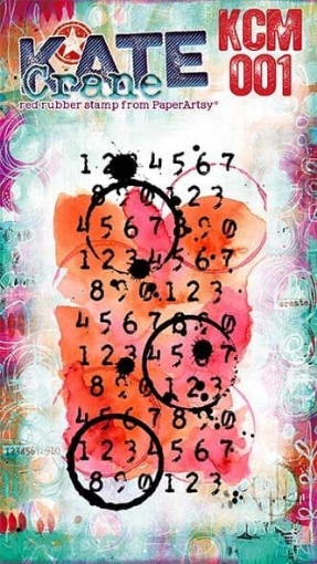 Picture of Paper Artsy Kate Crane Cling Stamp - Σφραγίδα Rubber 3" x 2" - Mini 001