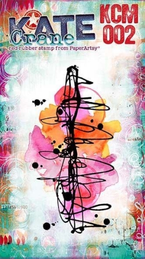 Picture of Paper Artsy Kate Crane Cling Stamp - Σφραγίδα Rubber 3" x 2" - Mini 002