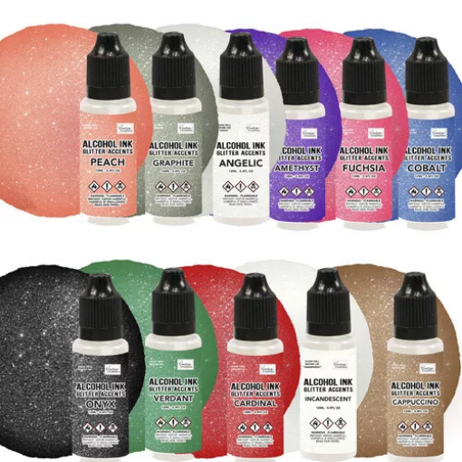 Picture of Couture Creations Μελάνια Οινοπνεύματος 12ml - Glitter Accents