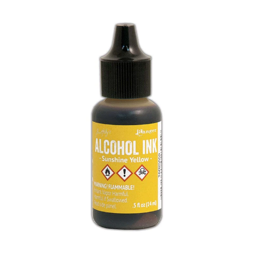 Picture of Tim Holtz Alcohol Ink - Μελάνι Οινοπνεύματος 15ml – Sunshine Yellow 