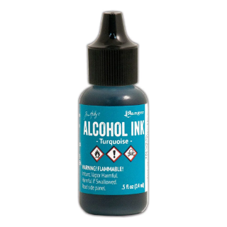 Picture of Tim Holtz Alcohol Ink - Μελάνι Οινοπνεύματος 15ml – Turquoise