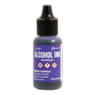 Picture of Tim Holtz Alcohol Ink Μελάνι Οινοπνεύματος 15ml – Amethyst 💜