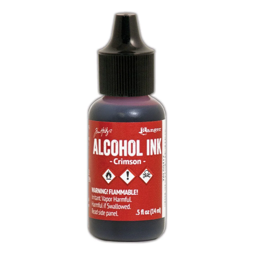 Picture of Tim Holtz Alcohol Ink Μελάνι Οινοπνεύματος 15ml – Crimson ❤️