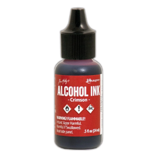 Picture of Tim Holtz Alcohol Ink - Μελάνι Οινοπνεύματος 15ml - Crimson 