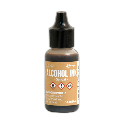 Picture of Tim Holtz Alcohol Ink Μελάνι Οινοπνεύματος 15ml – Sandal 🤎