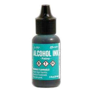 Picture of Tim Holtz Alcohol Ink Μελάνι Οινοπνεύματος 15ml – Patina 🩵