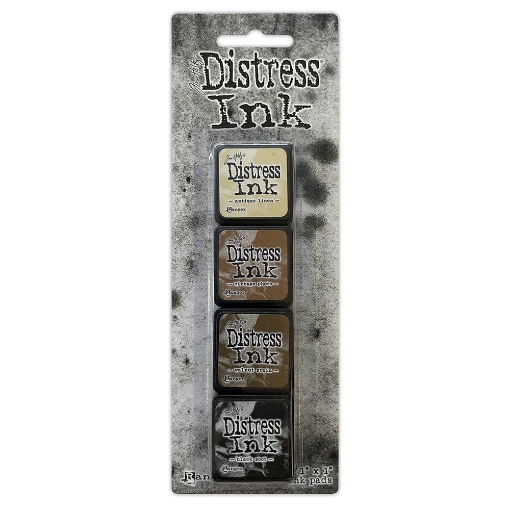 Picture of Tim Holtz Μελάνια Distress Mini Ink Pads - Kit 3, 4τεμ.
