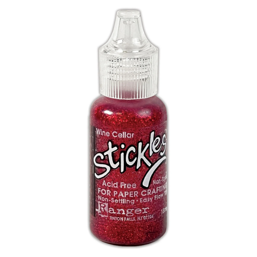 Picture of Ranger Stickles Glitter Gel | Διαστατικό Gel με Βαθύ Μπορντό Λάμψη – Wine Cellar, 18ml