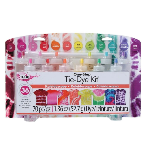 Picture of Tulip One-Step Tie Dye Kit - Kaleidoscope (70 Τεμ / 36 Projects)