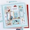 Picture of Echo Park Αυτοκόλλητα Cardstock 12” x 12” | Baby On Board, It’s A Boy, Elements