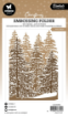 Picture of Studio Light Embossing Folder Μήτρα Για Ανάγλυφα - Pine Forest Christmas