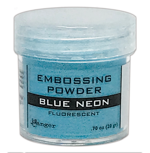 Picture of Ranger Embossing Powder | Σκόνη Θερμοανάγλυφης Αποτύπωσης, Fluorescent Blue Neon 20ml