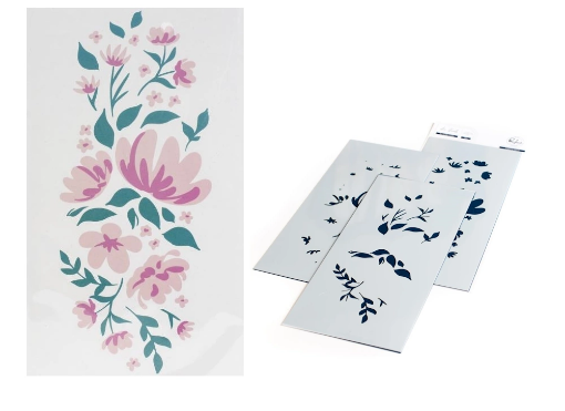 Picture of Pinkfresh Studio Layering Slimline Στένσιλ Σετ - You Are My Favourite, 3 τεμ.