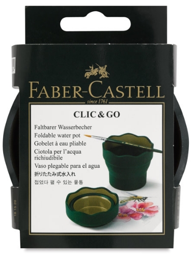 Picture of Faber Castell Clic & Go Water Cup - Φορητό Ποτηράκι Χειροτεχνίας για Νερό