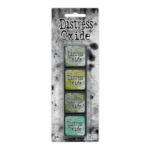 Picture of Tim Holtz Mini Distress Oxide Ink Pads | Σετ Υδατοδιαλυτών Μελανιών Οξείδωσης – Κιτ 3, 4τεμ.