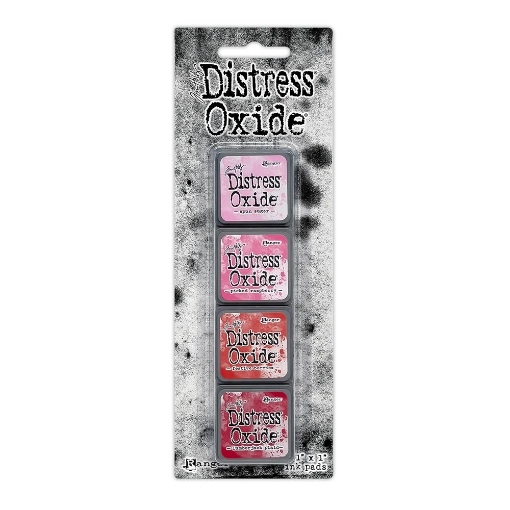 Picture of Tim Holtz Mini Distress Oxide Ink Pads | Σετ Υδατοδιαλυτών Μελανιών Οξείδωσης - Κιτ 1, 4τεμ.