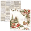 Picture of Mintay Papers Μπλοκ Scrapbooking Διπλής Όψης 8''x8'' - Holly Jolly